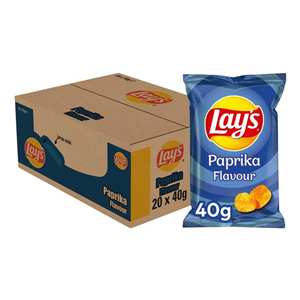 LAYS PAPRIKA 20X40G