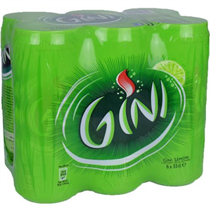 Gini Lemon 6X33CL