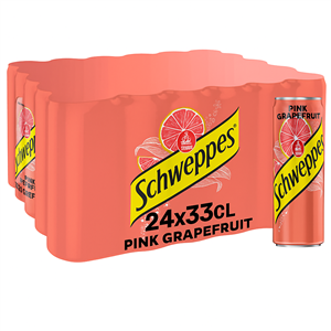 Schweppes Pink Grapefruit 24X33CL
